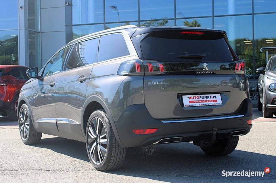 Peugeot 5008 2022r Skóra Hak El Fotel z Pamięcią benzyna Motoryzacja małopolskie Kraków