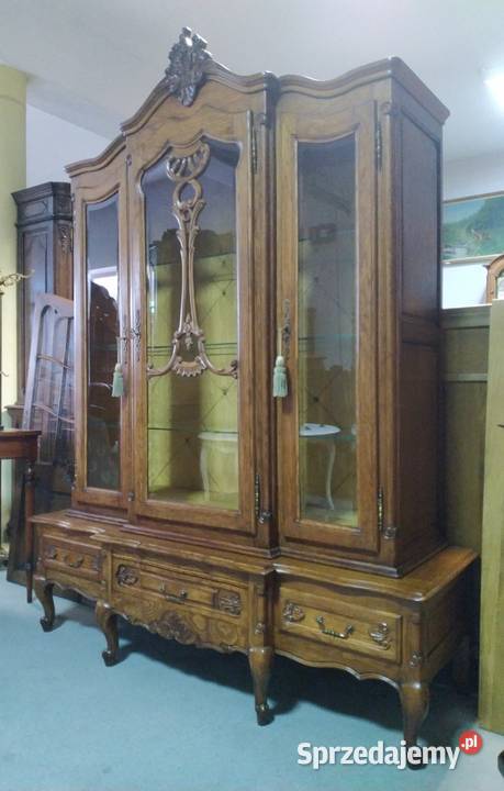 Witryna serwantka dębowa Francja Białystok