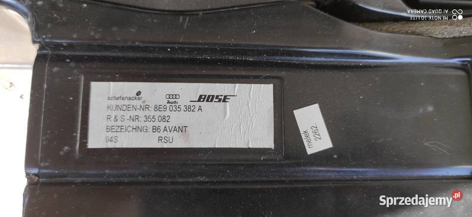 Subwoofer audi a4 b6 Avant Przyłęk
