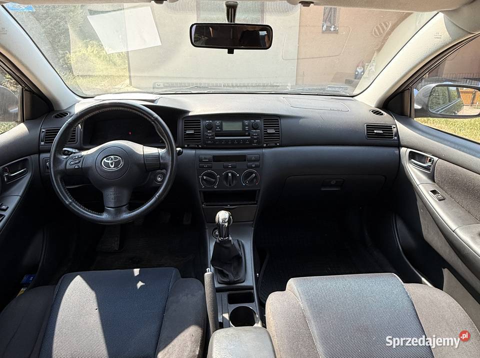 Toyota Corolla 16 SOL 2004 łódzkie Grabina sprzedam