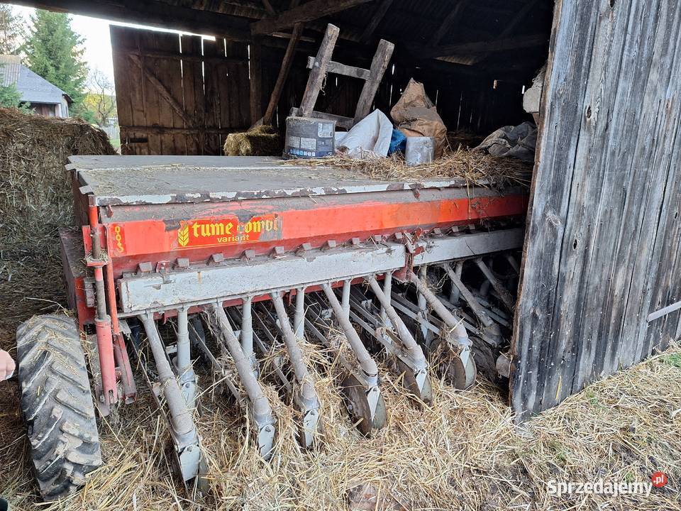 Siewnik talerzowy z podsiewem nawozu nieuszkodzony mazowieckie Chorzele
