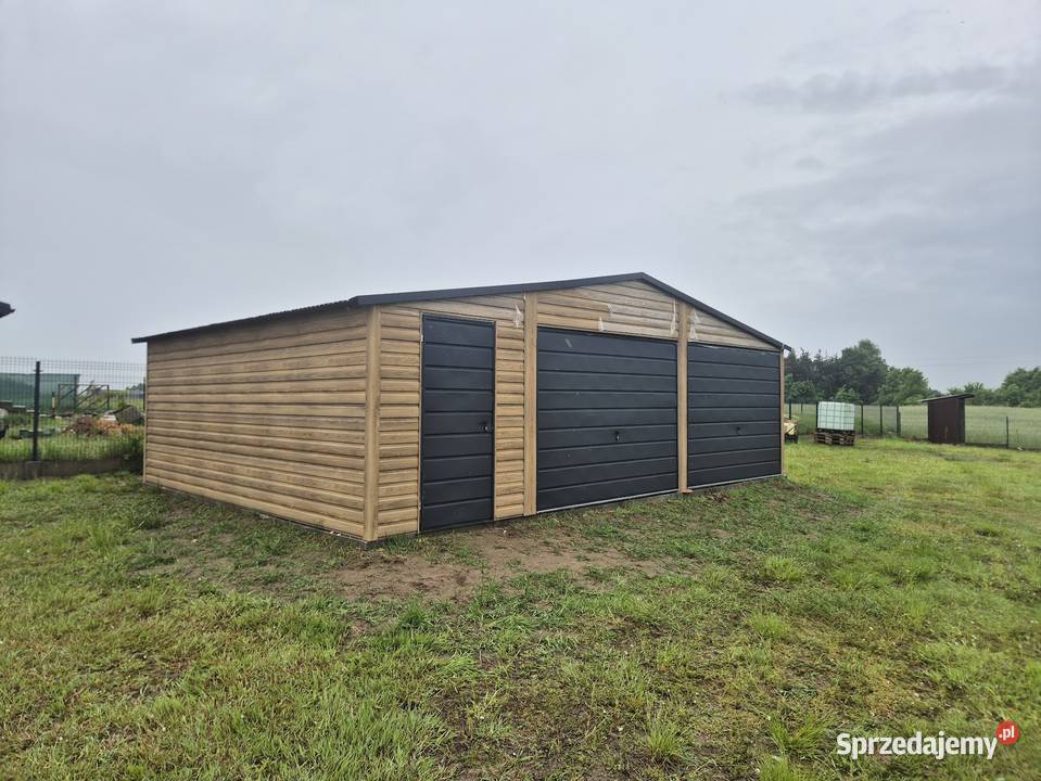 Garaż blaszany dwustanowiskowy 86m Winchester Piaseczno