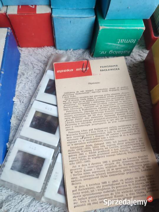 Stare przeźrocza slajdy z czasów PRL podkarpackie Dulcza Wielka sprzedam