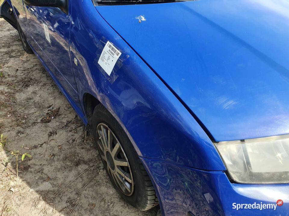 BŁOTNIK PRAWY PRZÓD SKODA FABIA I LF5K Pozostałe Lipno