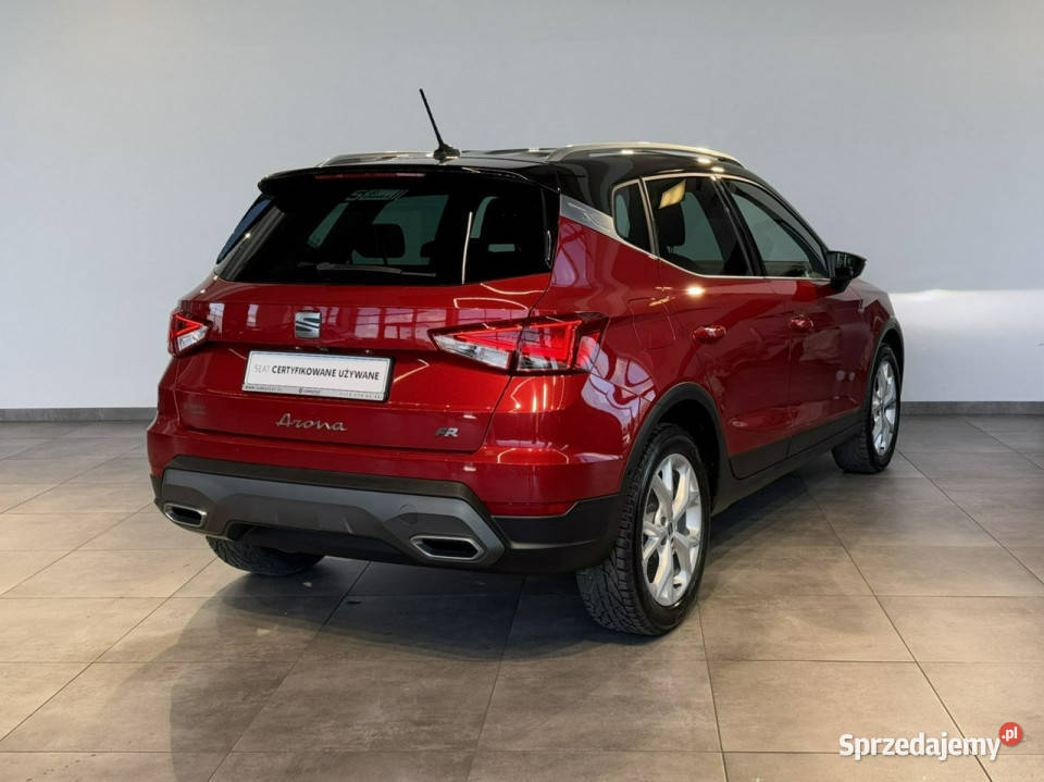 Seat Arona VAT 23 FR 10TSI 110 M6 2021 r salon I Myślenice