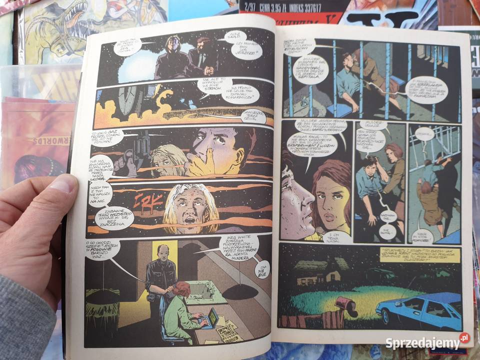 Z Archiwum X zestaw 5 komiksów TMSemic 1997 pomorskie