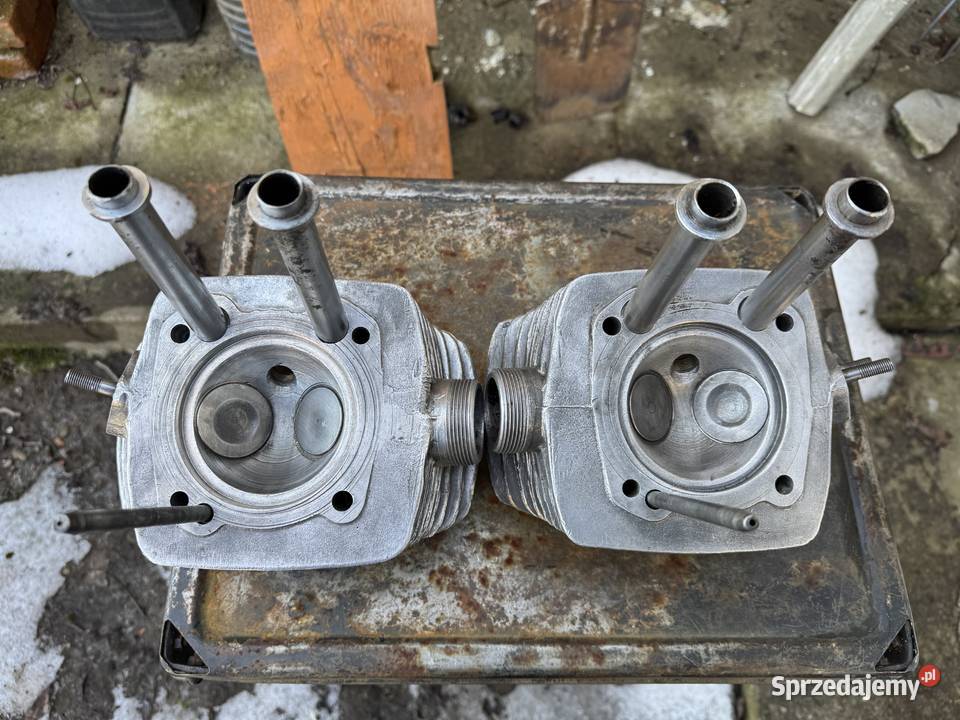 Dniepr MW650 oryginalne glowicy na poziomy Cylindry, głowice, pierścienie Przemyśl