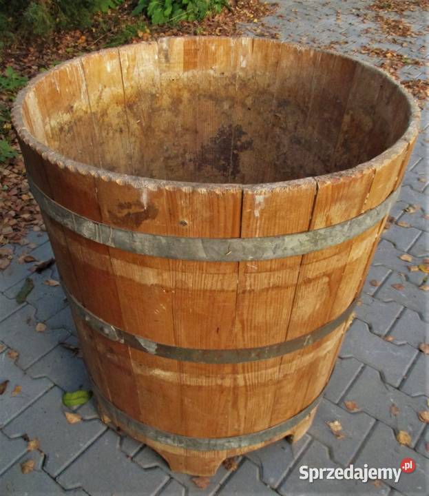 Stara Dębowa Beczka Dzieża Stożkowa na Nogach Pozostałe mazowieckie Nieporęt sprzedam