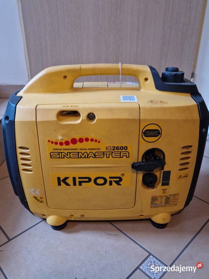 Sprzedam agregat prądotwórczy KIPOR IG2600 wielkopolskie Zbąszyń