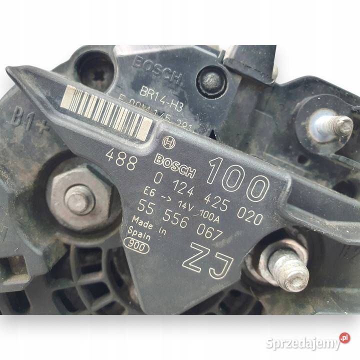 ALTERNATOR Opel Astra H G Meriva A Zafira B 16 Chełm