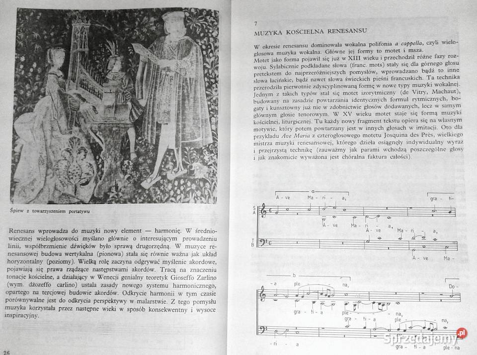Muzyka Dzieje kultury muzycznej kl 12 B Chełm sprzedam