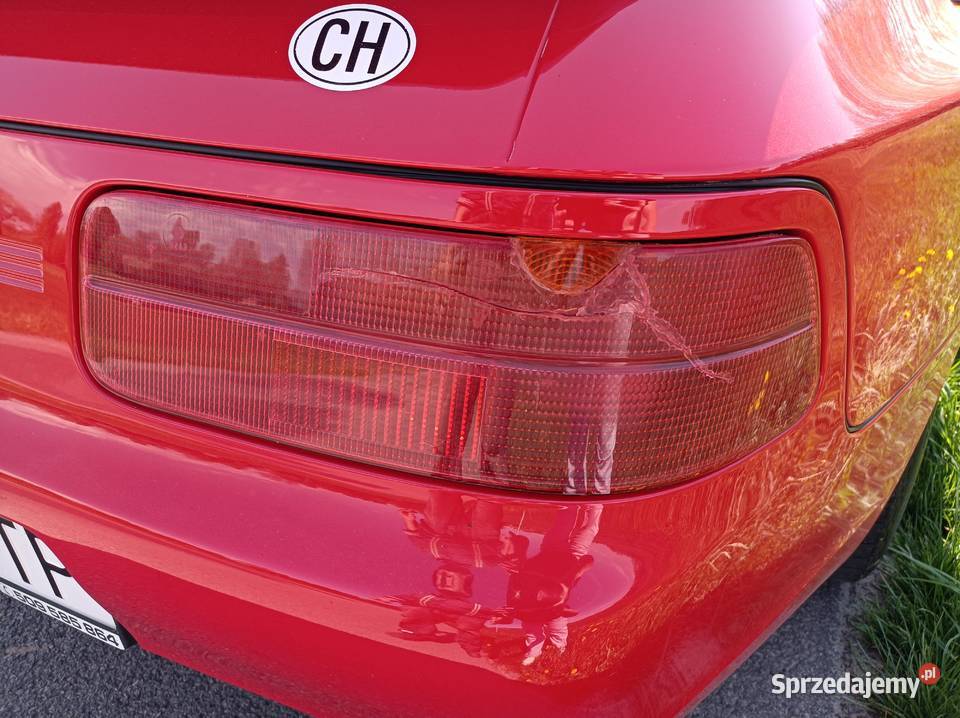 Porsche 968 Coupe z 1991 roku rzadki klasyk z nieuszkodzony Sługocin