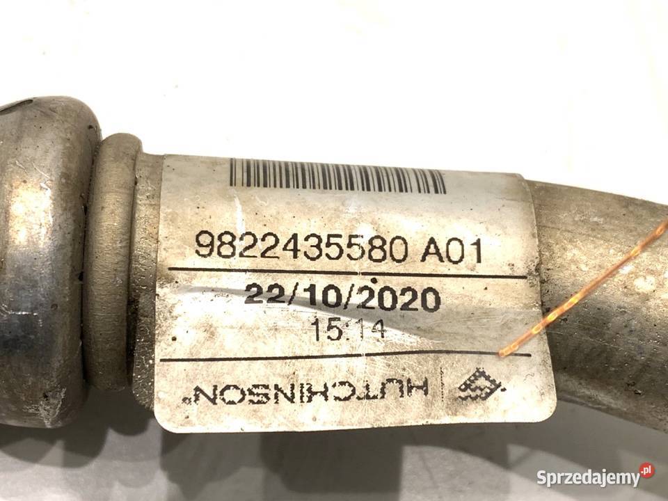 RURKA KLIMATYZACJI PEUGEOT PARTNER IV 9822435580