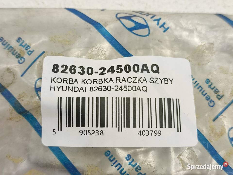 KORBKA RĄCZKA SZYBY HYUNDAI EXCEL 19901994 NOWA osobowe sprzedam