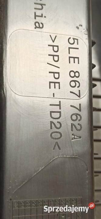SKODA ENYAQ BOCZEK BAGAŻNIKA PRAWY 5LE867428A Tapicerki samochodowe