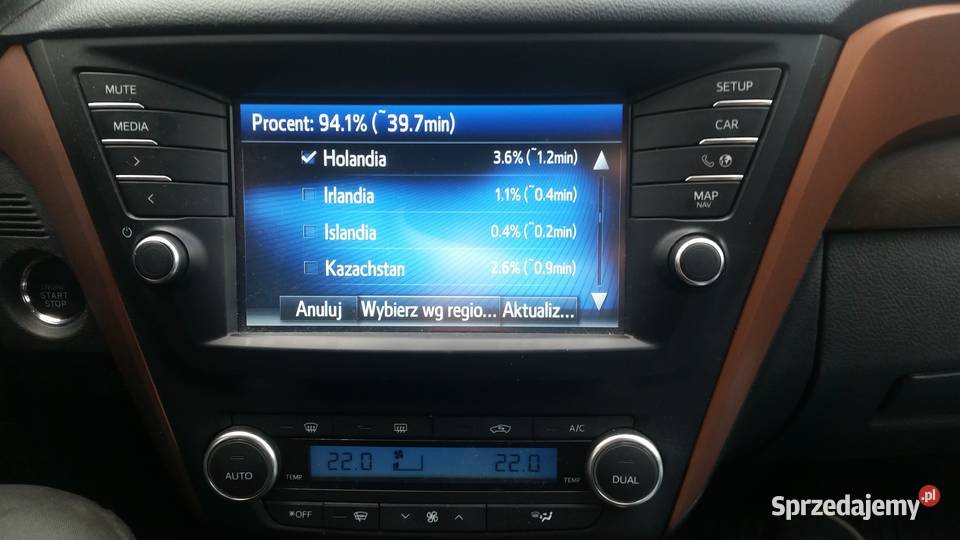 Toyota Touch Go Touch 2 with Go mapy 2021 GPS i akcesoria