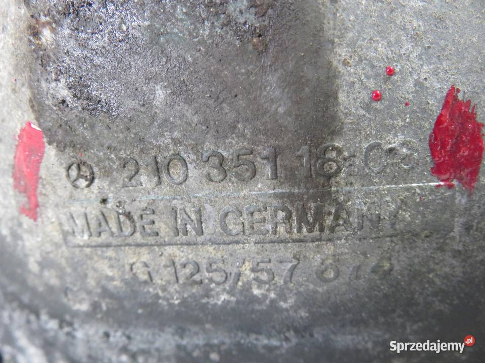 DYFER MERCEDES 210 265 270 T CDI 2103511808 Dyferencjały