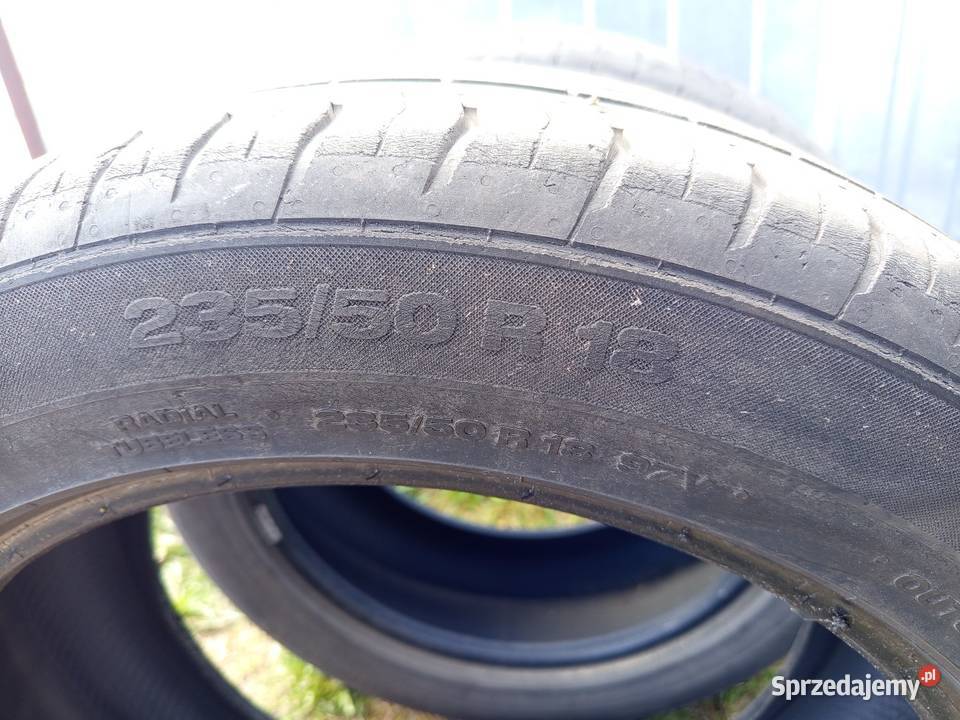 Opony letnie Continental 23550 R18 para Zgierz lato łódzkie sprzedam