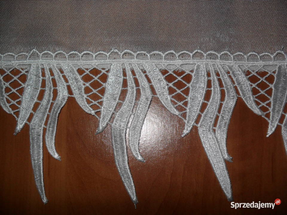 Firana woal z gipiurą gotowa 150 dolnośląskie sprzedam