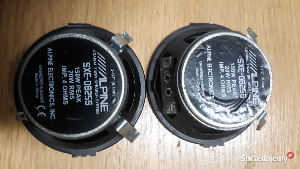 Głośniki samochodowe Alpine SXE 0825S Lublin