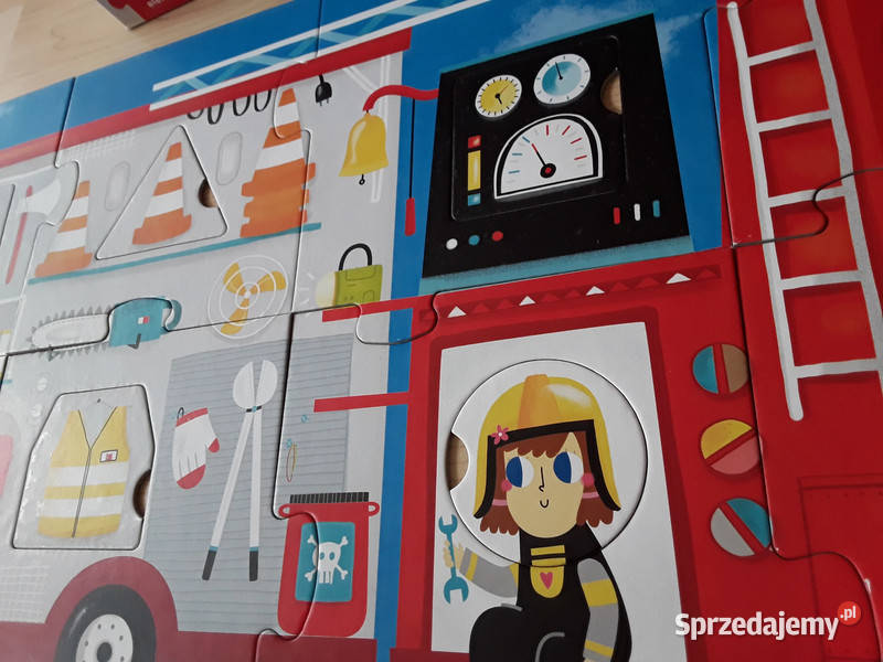 Puzzle dzieci 2 Wóz strażacki 23 elementy Wiek od 2 Warszawa