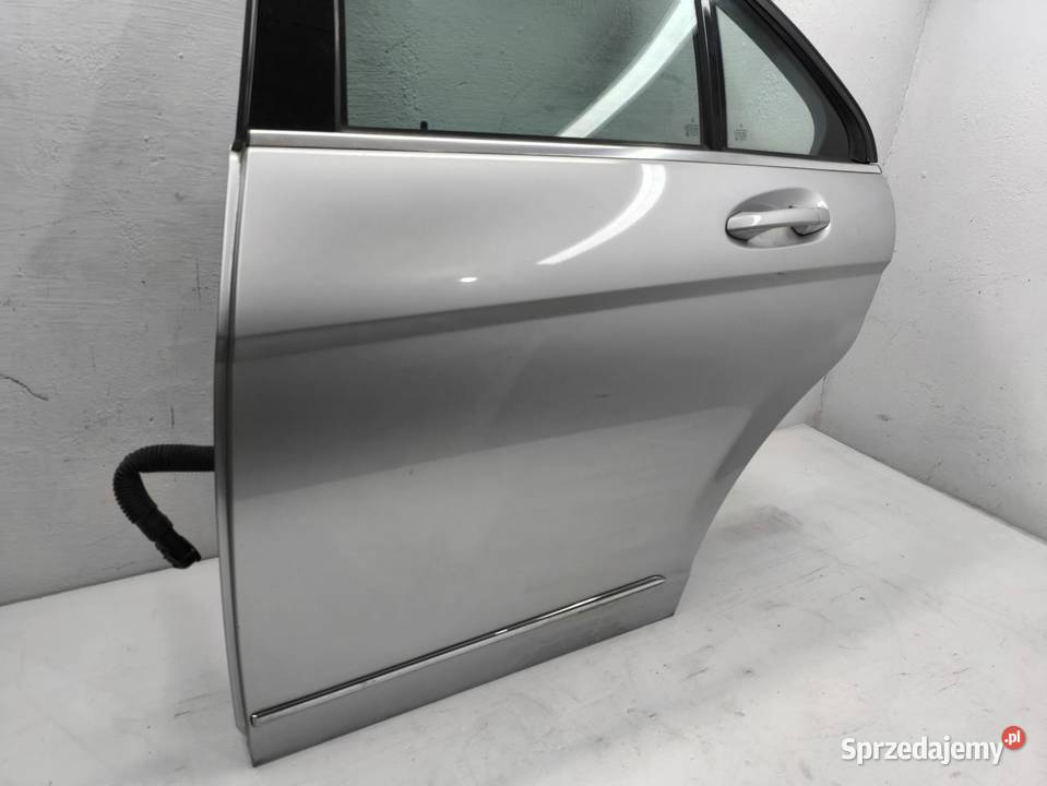 DRZWI LEWY TYŁ KOMPLETNE 775 MERCEDES W204 LIFT