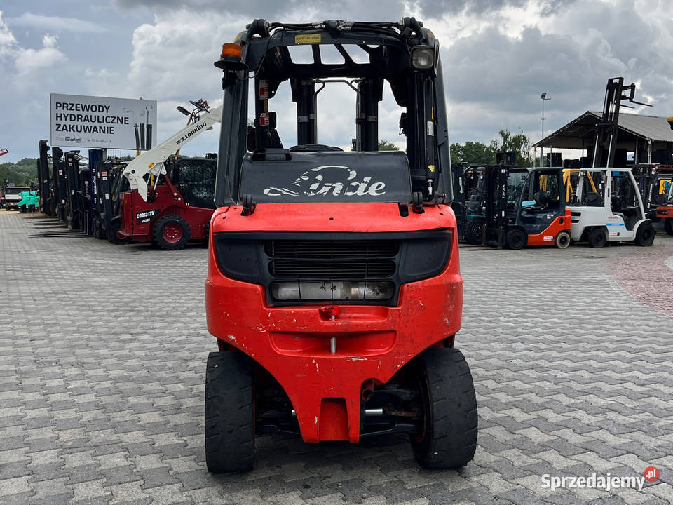 Wózek widłowy Linde H25T02 25 t LPG triplex 471