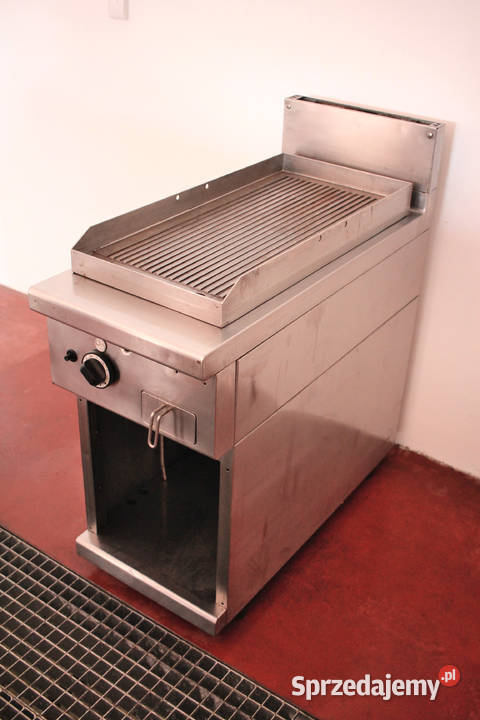Płyta grillowa wolnostojąca ryflowana GAZ