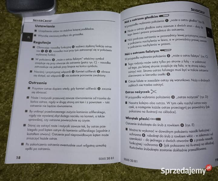 Ostrzałka do noży elektryczna Warszawa