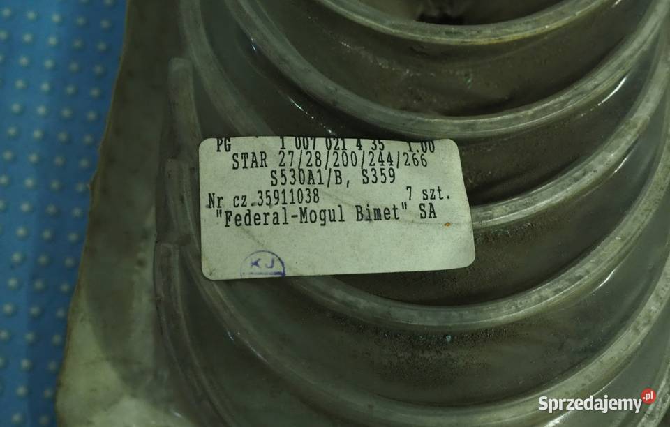 Panewki korbowodowe STAR Włocławek sprzedam