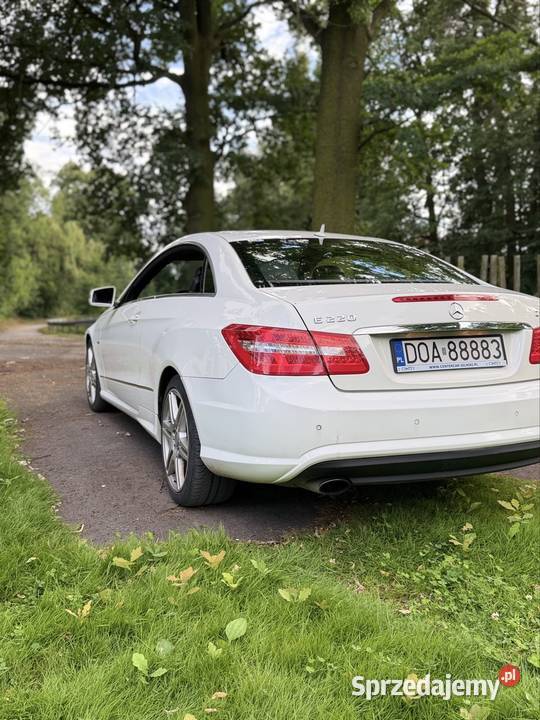 Mercedes e klasa Coup Full AMG pakiet dolnośląskie Legnica