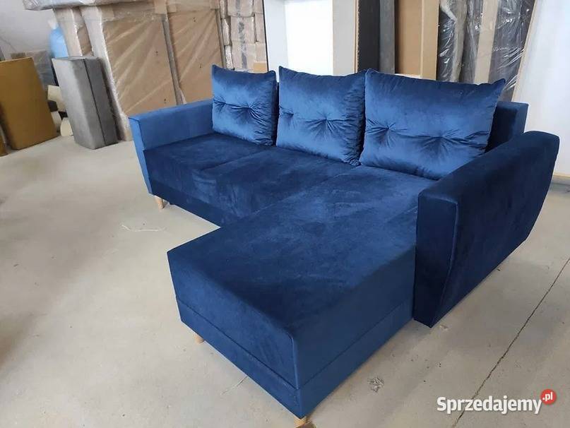 Tani narożnik 230 x 150 z funkcją spania Szybka 230cm Łódź sprzedam