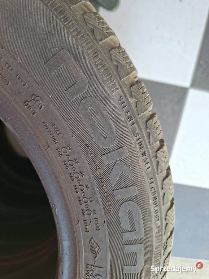 Opony zimowe 1856515 Nokian 4 sztuki zima Sokółka sprzedam