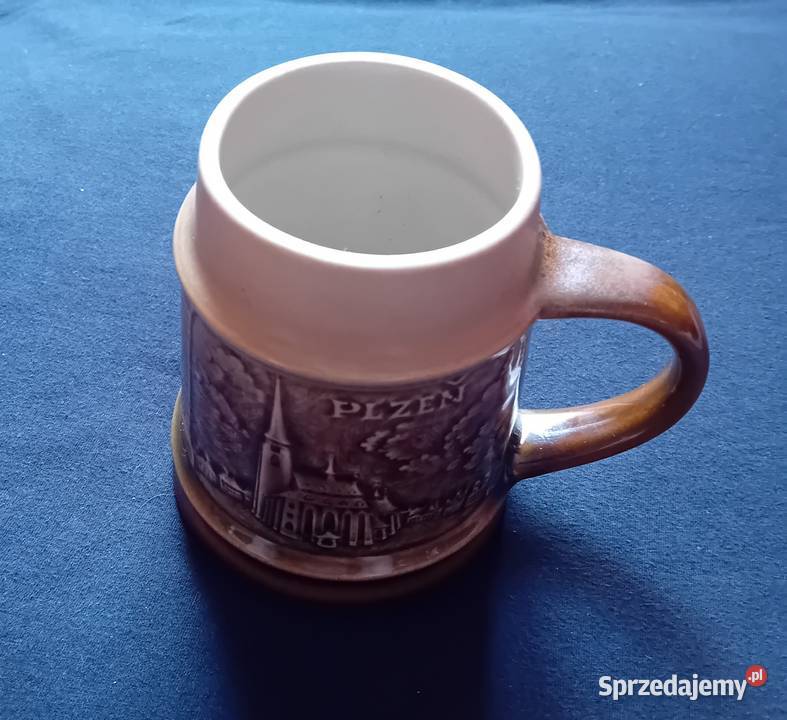 Porcelanowy kufel Plzensky Prazdroj Ditmar Koźminek