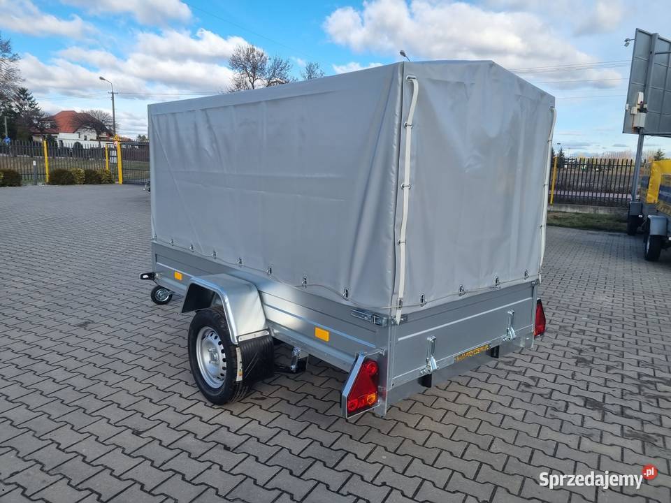 Przyczepa towarowa na resorze nowa Rydwan Lesznowola
