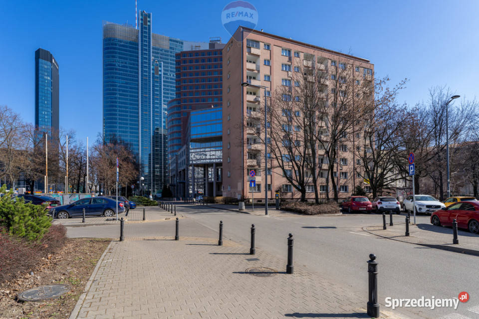 2 pokoje w centrum Warszawywidok na skyline sieć mazowieckie