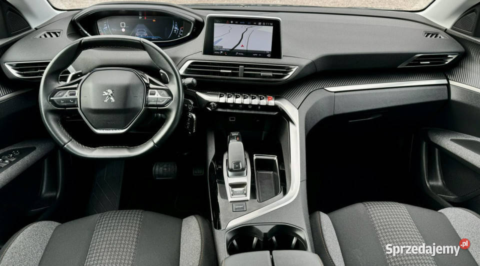 Peugeot 3008 Bogata wersjaFull serwisGwarancja szary Kamienna Góra