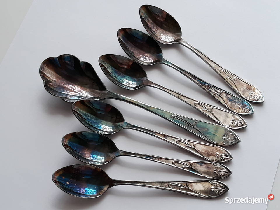 Łyżeczki do mokki i szufelka plater ŻOLIBORZ śląskie Dąbrowa Górnicza sprzedam