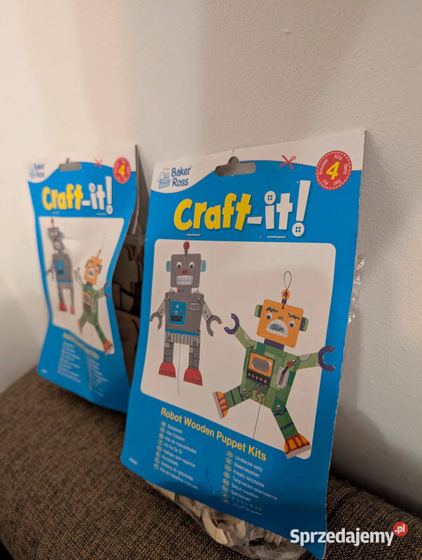 Zestaw kreatywny Marionetki Roboty Baker Ross Lublin