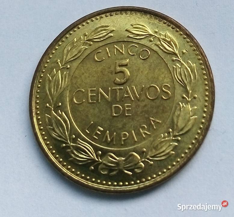 HONDURAS5 CENTAVOS2005 r Legionowo