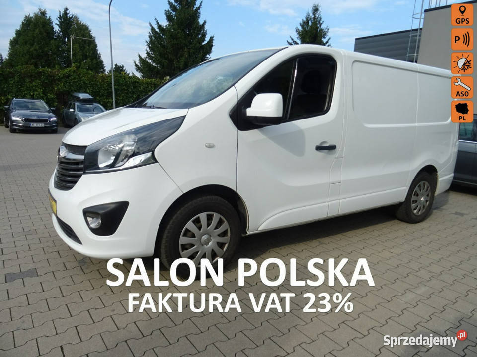 Opel Vivaro 16 CDTI 121 Furgon Long H1 dealera biały Łódź