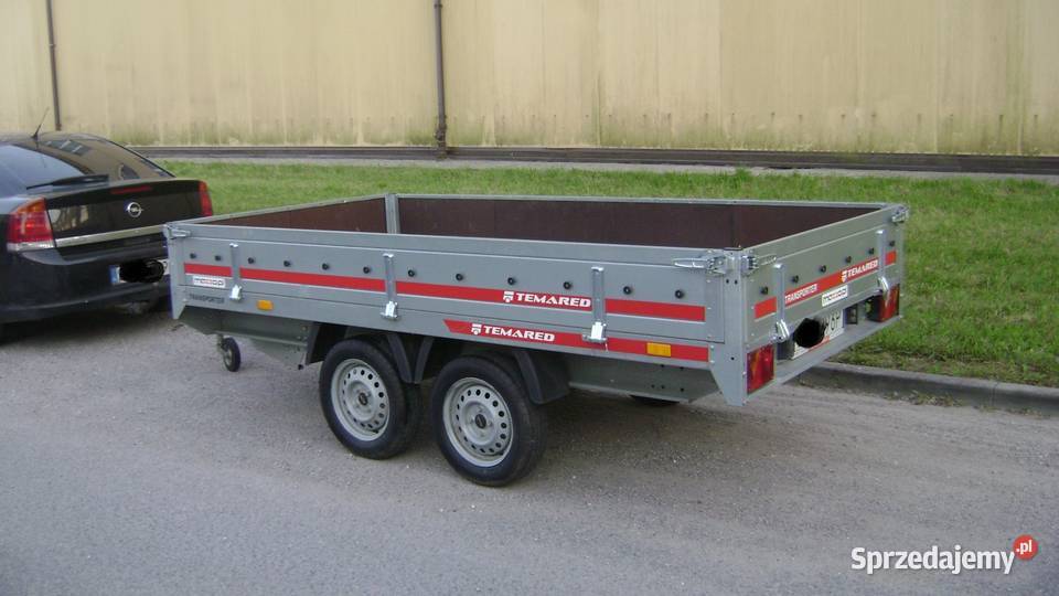 Przyczepka przyczepa dwuosiowa zarejestrowana Radomsko sprzedam