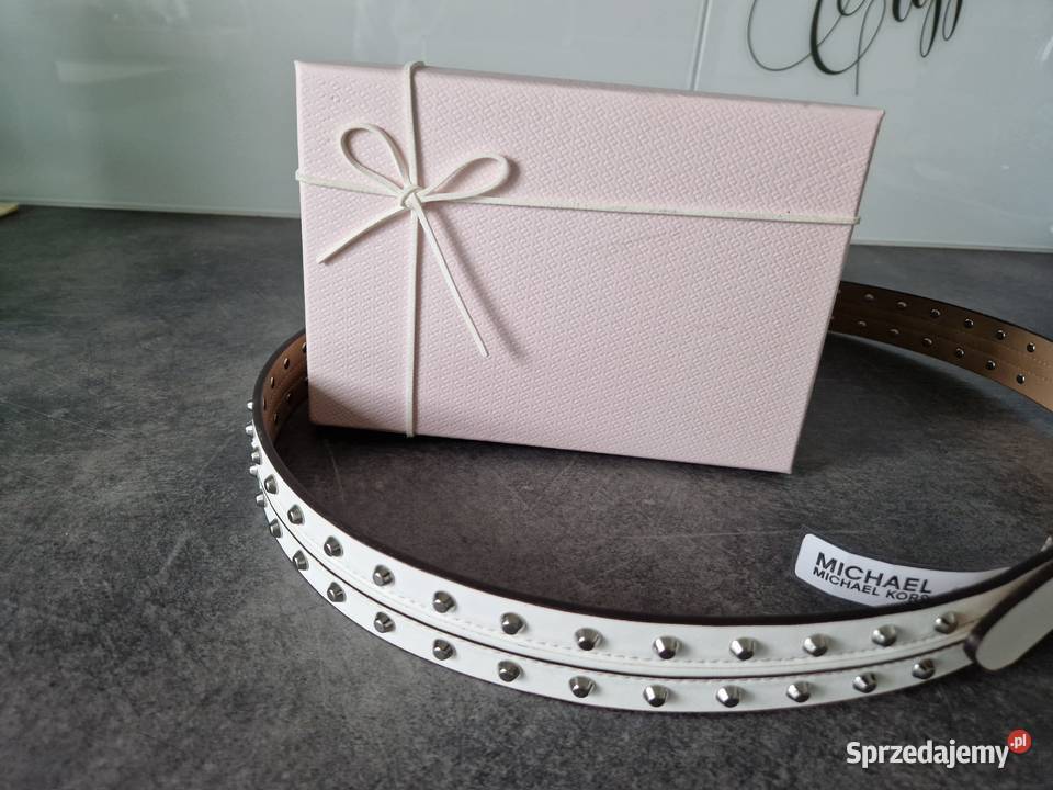 Skórzany pasek marki Michael Kors Dla kobiet sprzedam