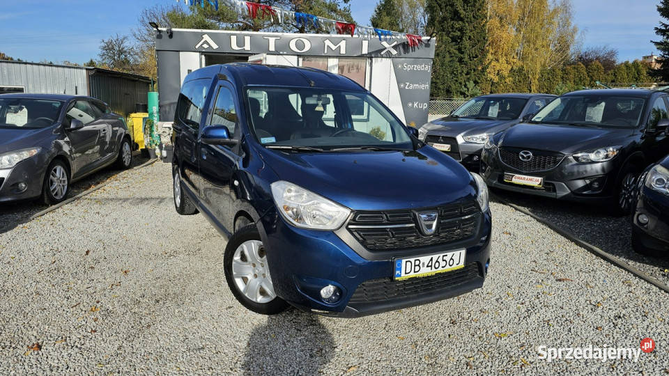 Dacia Dokker 16102 LPGSalon KlimaHak 5 os niebieski Dacia