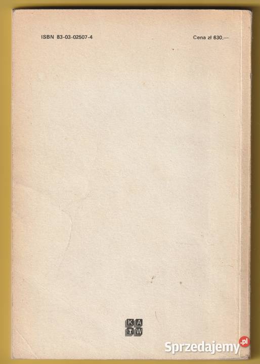 RZECZ O FELIKSIE STAMMIE TADEUSZ OLSZAŃSKI 1989 Łódź