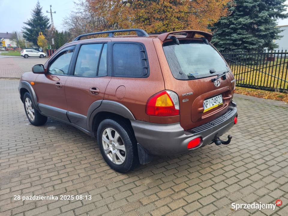 HYUNDAI SANTA FE z gazem 2400cm3 podlaskie Grajewo