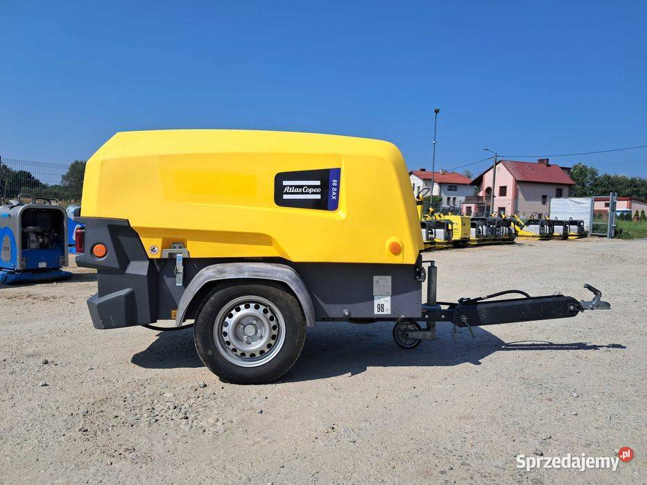 Kompresor Śrubowy ATLAS COPCO XAS 88 18r 50 66 Sułów