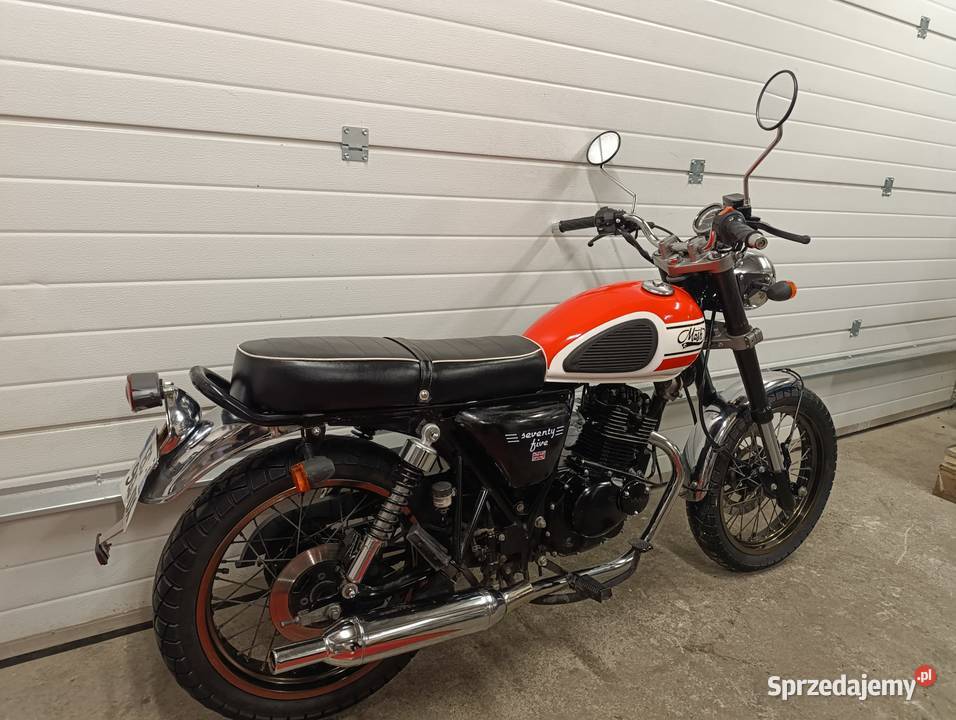 MASH Seventyfive 125ccm na kat B transport RATY 15200km mazowieckie