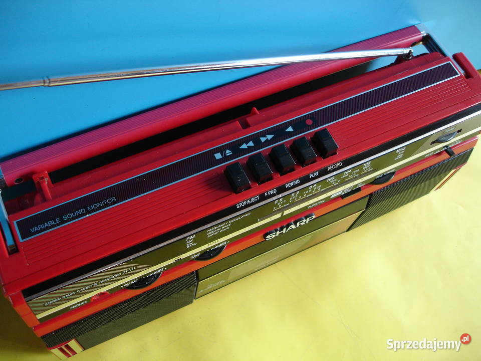 Radiomagnetofon SHARP QT247Y Zielona Góra