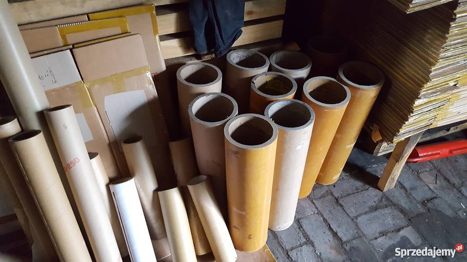 Gilzy tekturowe tuleje bobiny tuby papierowe Magazynowanie śląskie